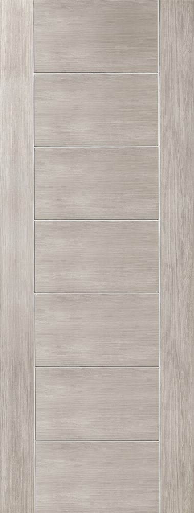 Internal White Grey Laminate Palermo Pre-Finished FD30 Fire Door