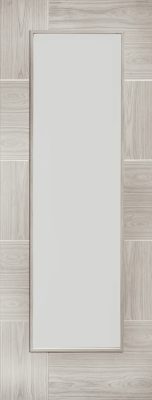 Internal White Grey Laminate Ravenna (CLEAR GLASS) Door