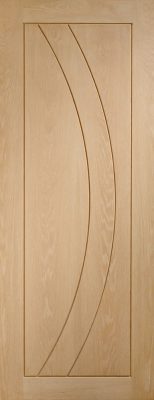 Internal Oak Salerno Pre-Finished FD30 44mm Fire Door