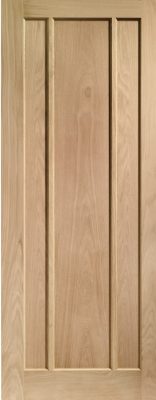 Internal Oak Worcester Un-Finished Solid Core Door