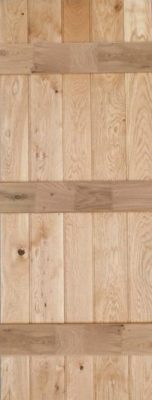 Internal Solid Oak Bead & Butt Ledged Door