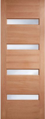 External Hardwood Balham (OBSCURE GLASS) M&T Door