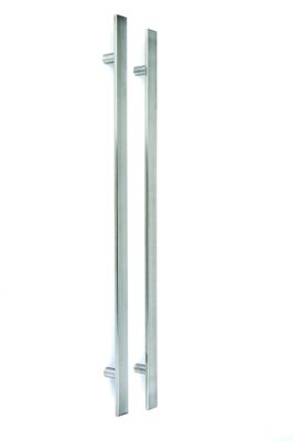 External Sqaure External Back to Back Pull Handles, Cylinder & Multi-Point Lock