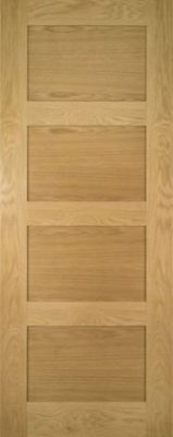 Internal Oak Coventry Un-Finished FD30 44mm Fire Door