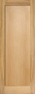 Internal Oak Pattern 10 Un-Finished 1 Panel FD30 44mm Fire Door