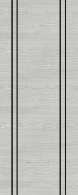Internal Light Grey Ash with Dark Grey Ash Vertical Inlays Pre-Finished Solid Core Door