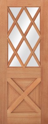 Hardwood Antrim Un-Finished (CLEAR GLASS) Double Glazed M & T - LPD