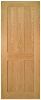 Internal Oak Eton Un-Finished Door