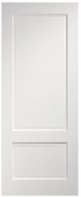 Internal White Primed Solid Core Madison Smooth Finish Door