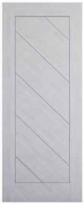 Internal Light Grey Ash Pre-Finished Torino FD30 44mm Fire Door