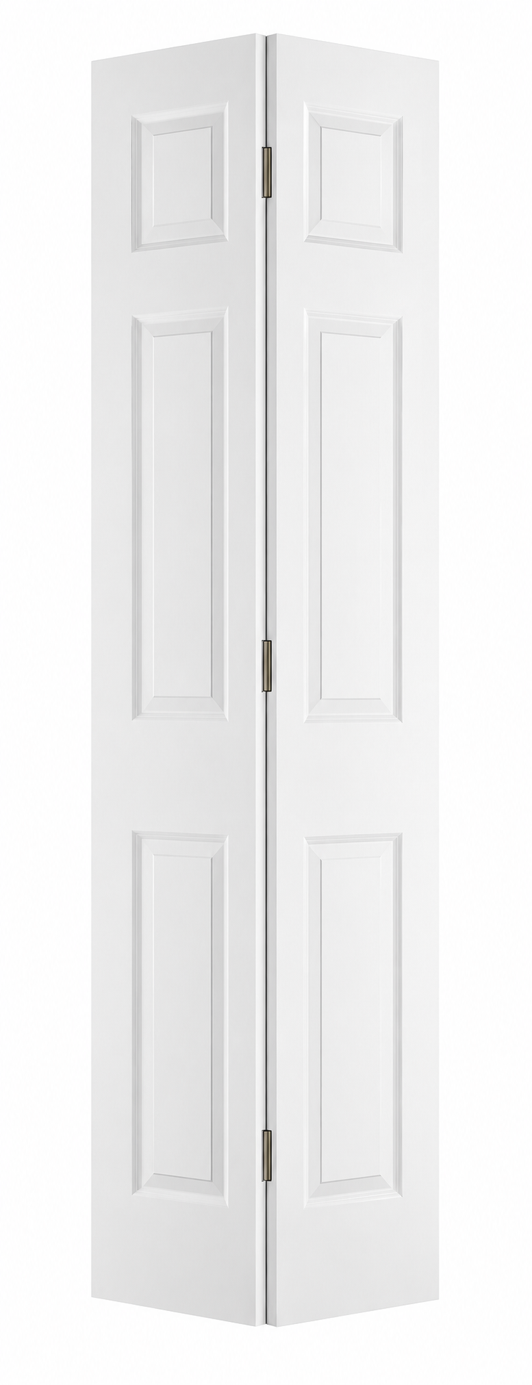 Internal White Primed 6 Panel Smooth Bi-Fold Door