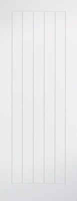 INTERNAL White Primed Cottage Door