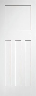 Internal White Primed DX30 Shaker Panel Door