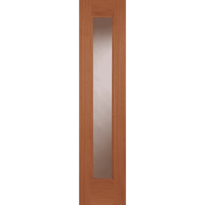 External Oak Majestic (CLEAR GLASS) Side Light Un-Finished RMS1 Door