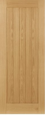 Internal Oak Chester Un-Finished FD30 44mm Fire Door