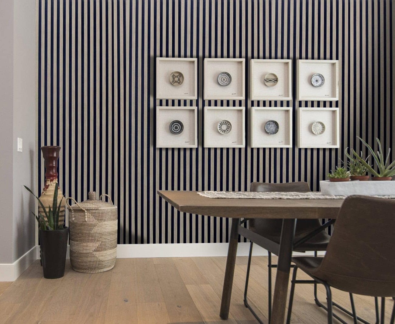 Light Grey Wall Panelling