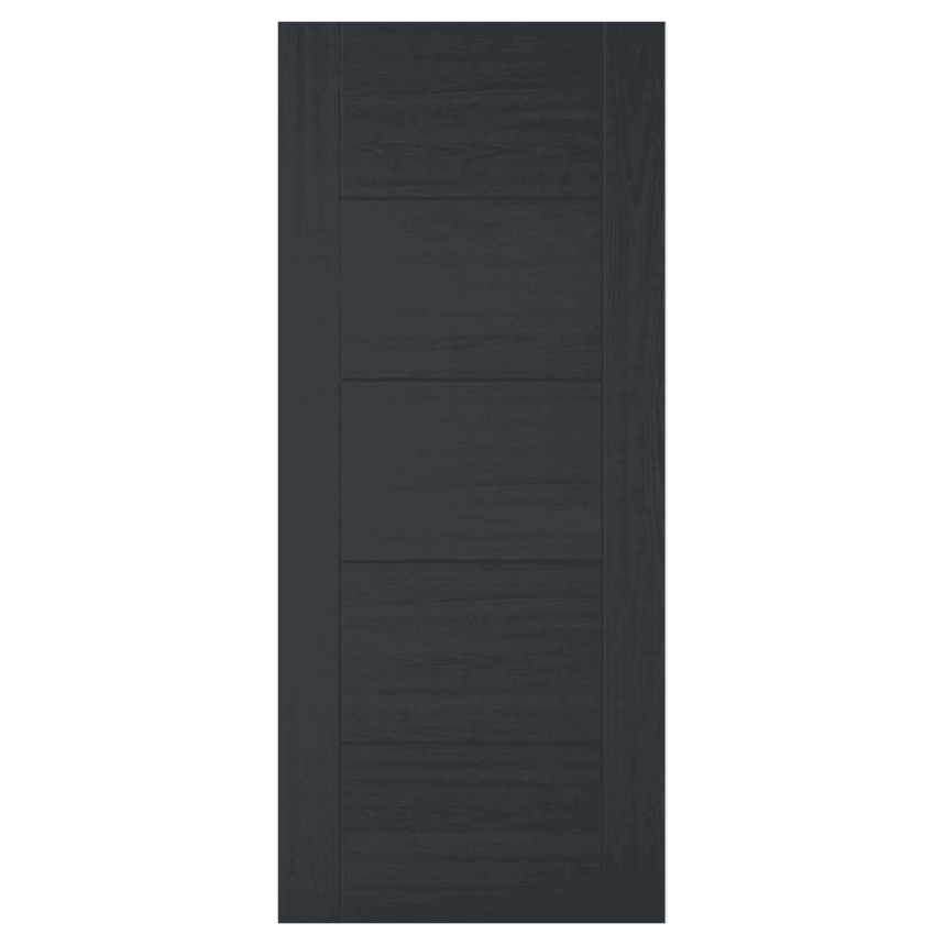 Internal Black Oak ISEO Pre-Finished FD30 44mm Fire Door